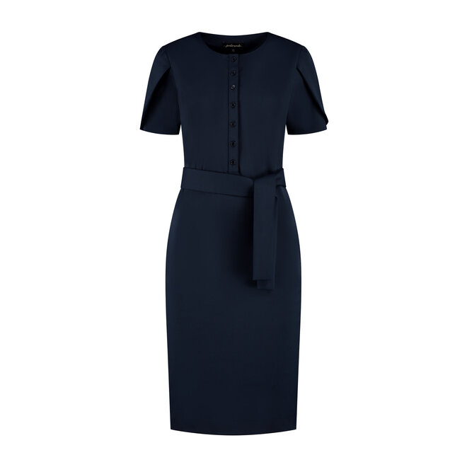 Jurk Laurine donkerblauw