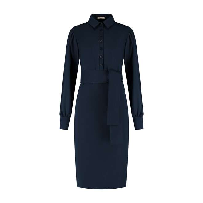 Jurk Anke donkerblauw