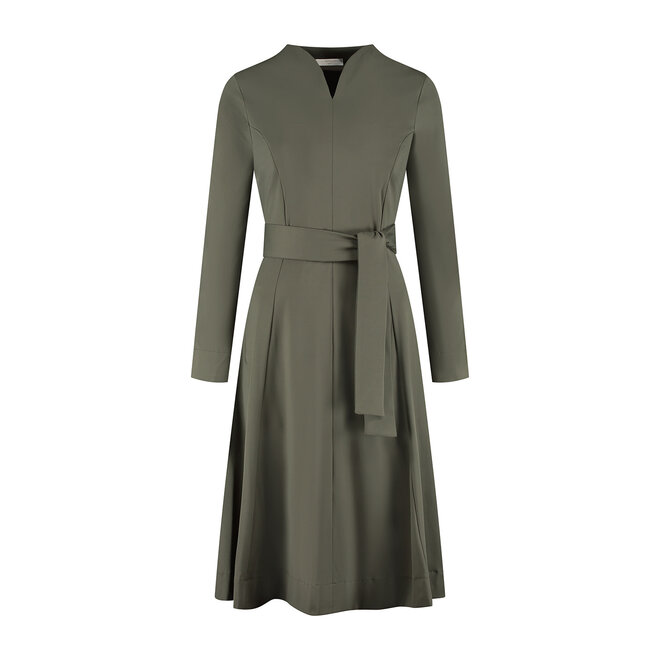 Jurk Maya olijfgroen