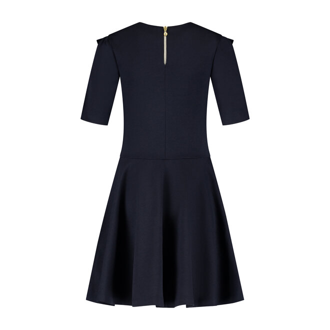 Jurk Eva donkerblauw