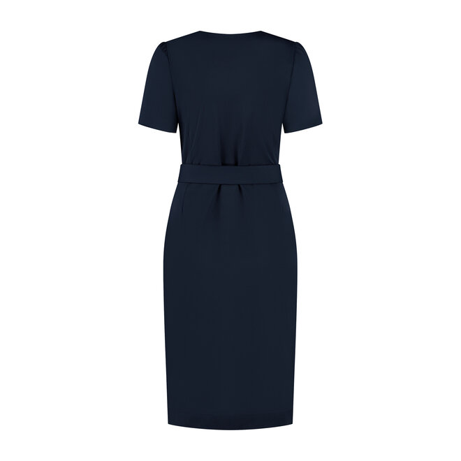 Jurk Laurine donkerblauw