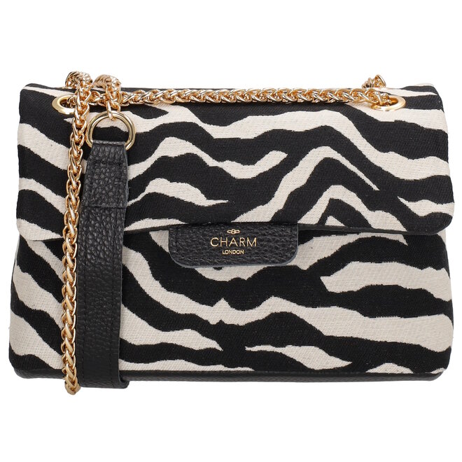 Schoudertas L697401 zebraprint