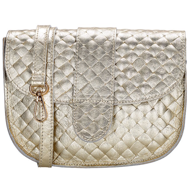 Schoudertas L703996 goudkleurig