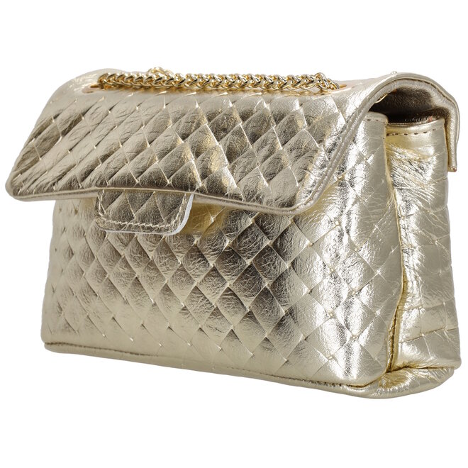 Schoudertas L704996 goudkleurig