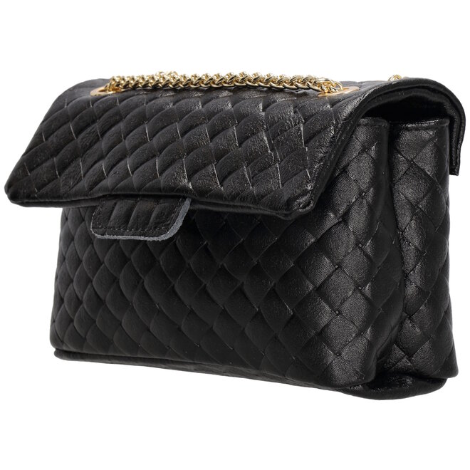 Schoudertas L704001 zwart