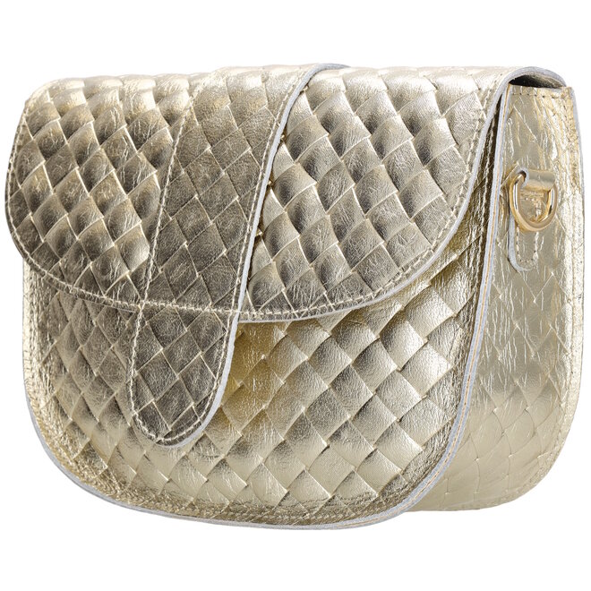 Schoudertas L703996 goudkleurig