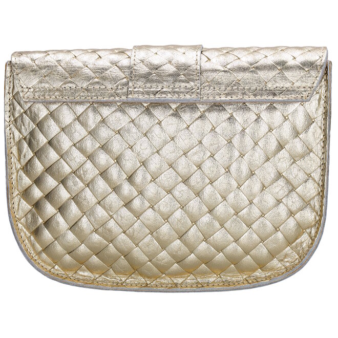 Schoudertas L703996 goudkleurig