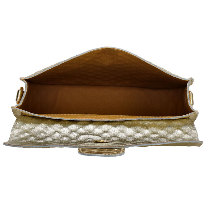 Schoudertas L703996 goudkleurig