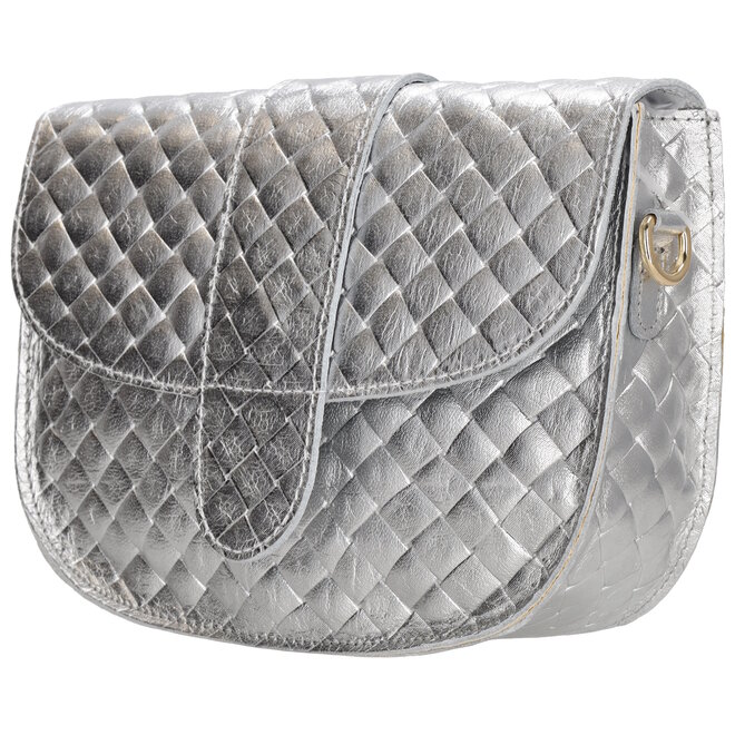 Schoudertas L703079 zilverkleur