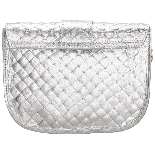 Schoudertas L703079 zilverkleur