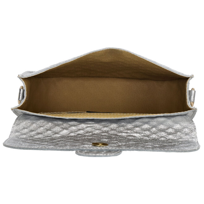 Schoudertas L703079 zilverkleur