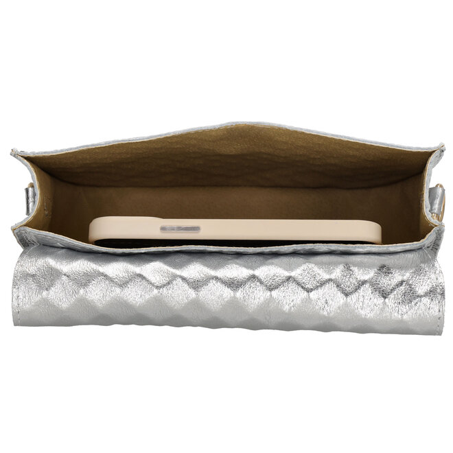 Schoudertas L703079 zilverkleur