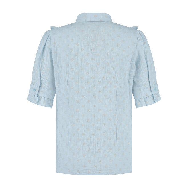 Blouse Liv lichtblauw