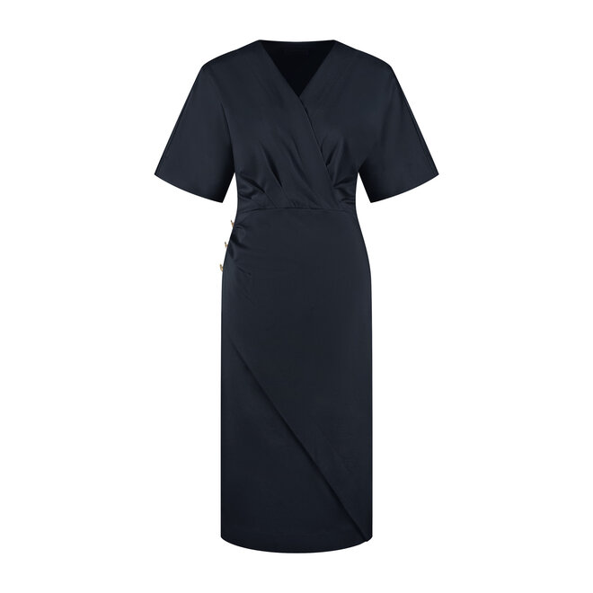 Jurk Siska donkerblauw