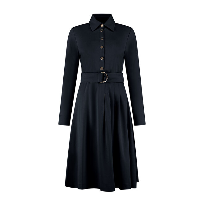 Jurk Jenthe donkerblauw