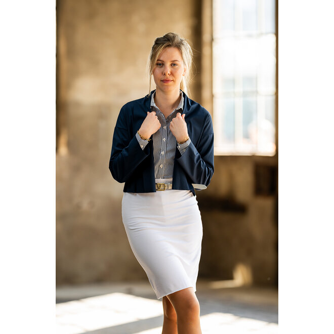 Vest Novi donkerblauw