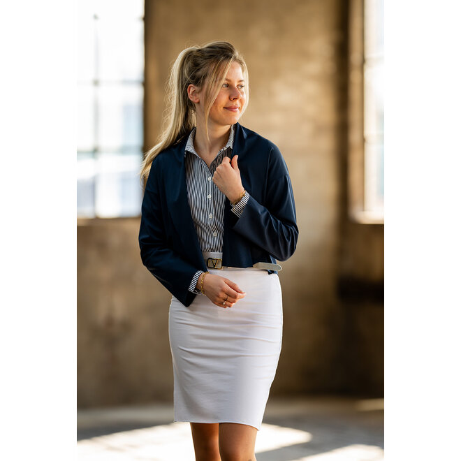 Vest Novi donkerblauw