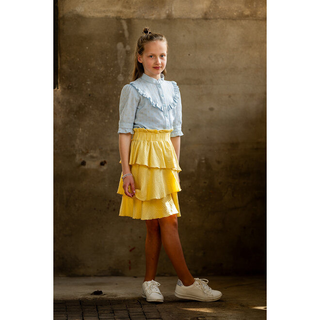 Blouse Liv lichtblauw