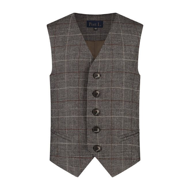 Gilet Joost bruin
