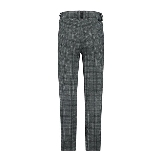 Broek Teun grijs ruit