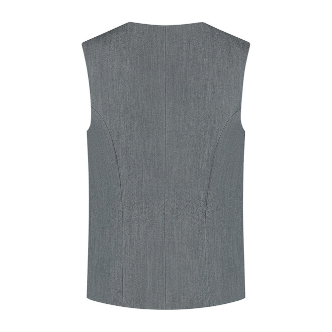 Gilet Maarten grijs