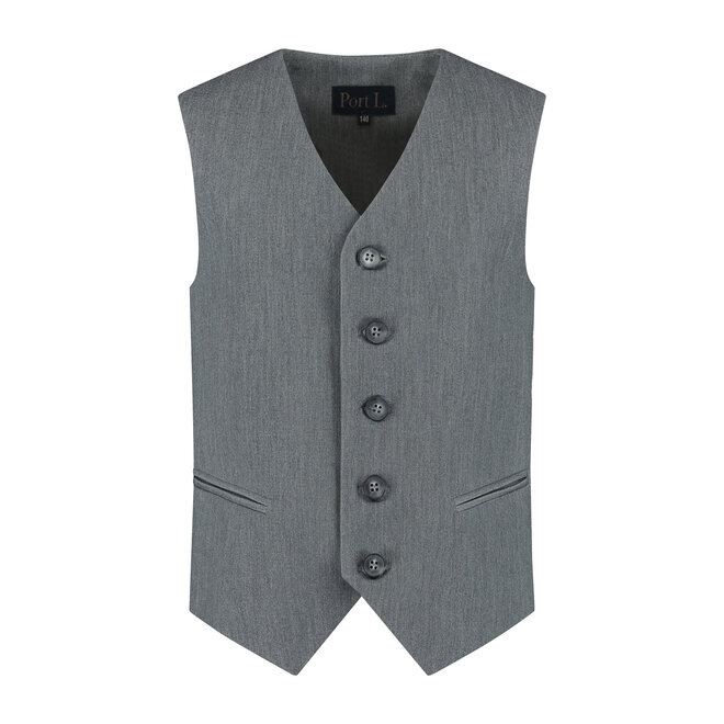 Gilet Maarten grijs