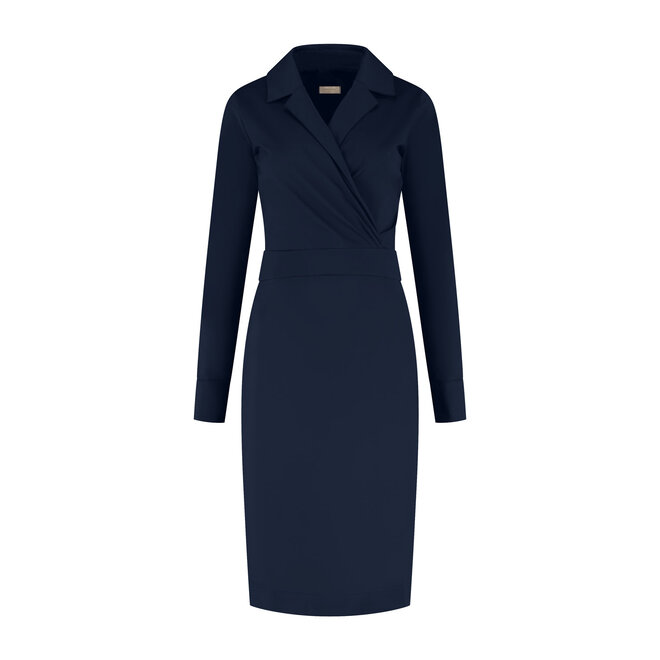 Jurk Suzan donkerblauw