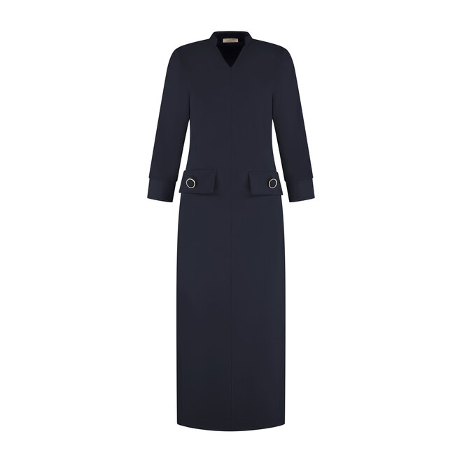 Jurk Babette donkerblauw