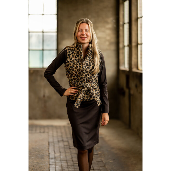 Gilet Rasja dierprint