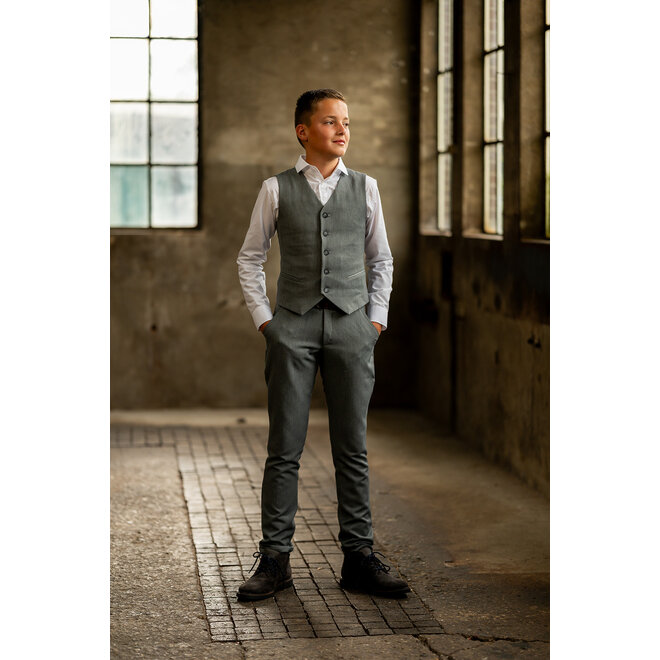 Gilet Maarten grijs