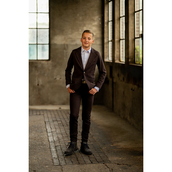 Broek Thijn donkerbruin