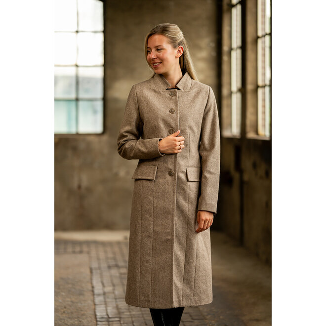 Mantel Janne lichtbruin