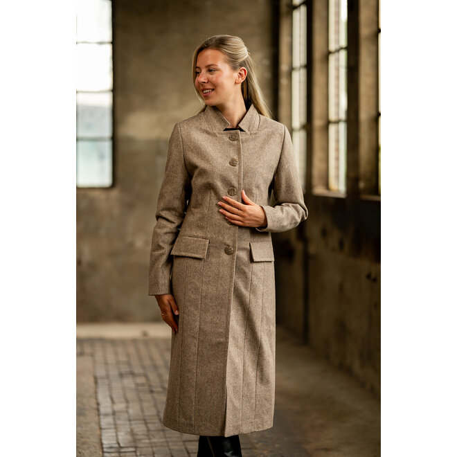 Mantel Janne lichtbruin