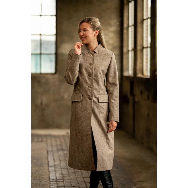 Mantel Janne lichtbruin