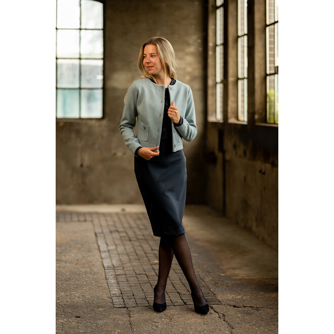 Vest Erika ijsblauw