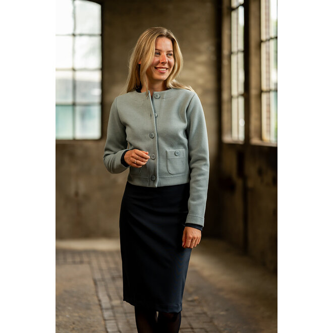 Vest Erika ijsblauw