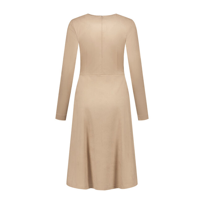 Jurk Hannah donkerzand