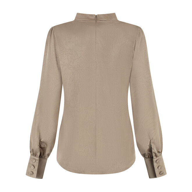 Blouse Jolijn donkerzand