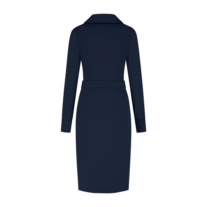 Jurk Suzan donkerblauw