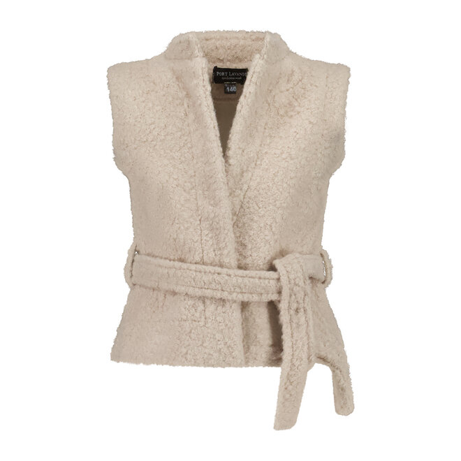 Gilet Noor zand