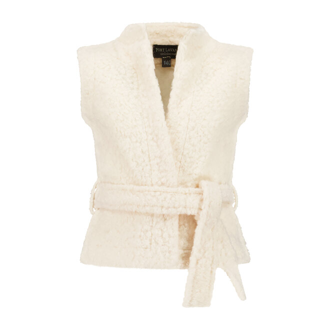 Gilet Noor offwhite