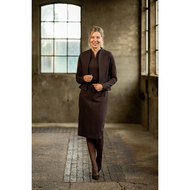 Jurk Joke donkerbruin