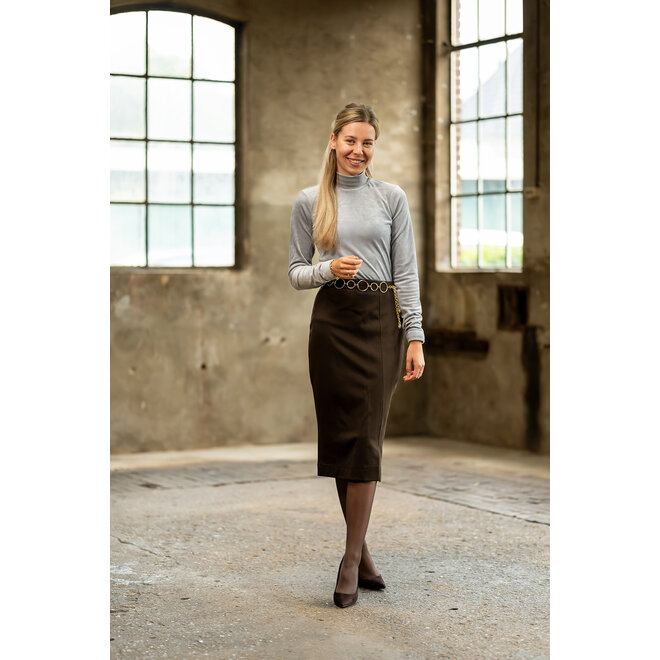 Trui Baukje ijsblauw