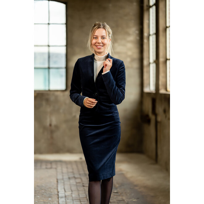 Rok Hilde donkerblauw