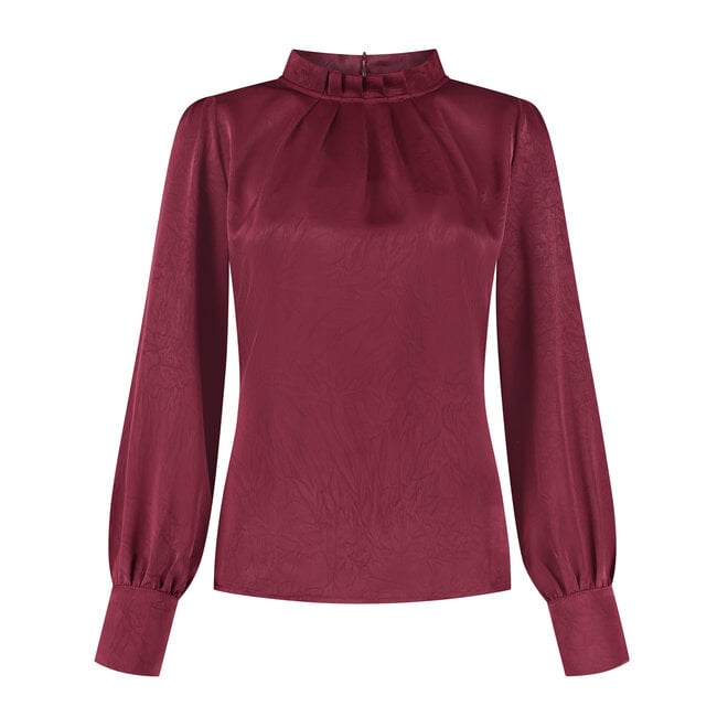 Blouse Jolijn bordeau