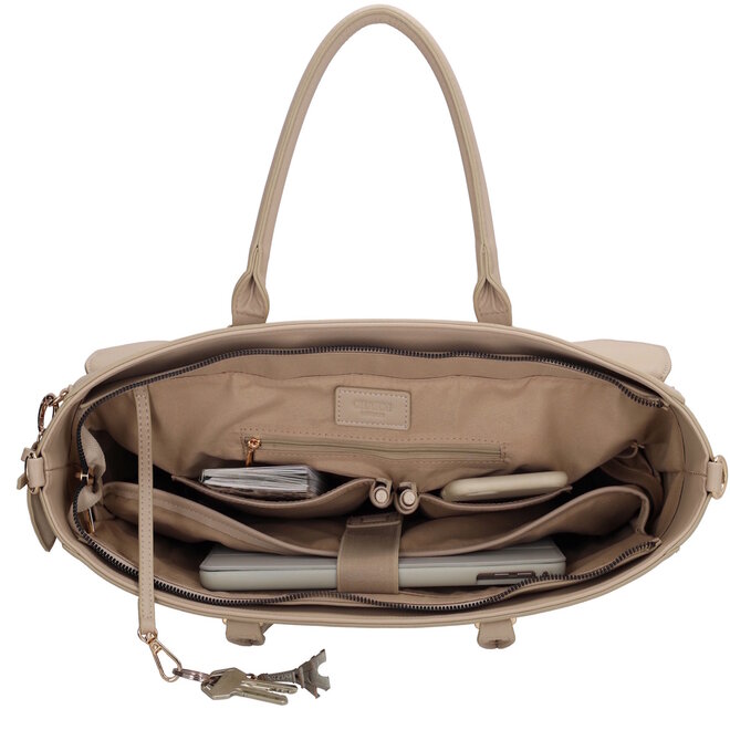 Laptoptas W01059117 lichttaupe