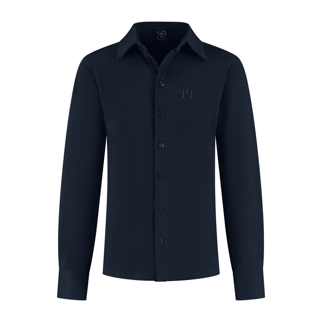 Blouse Lucas donkerblauw