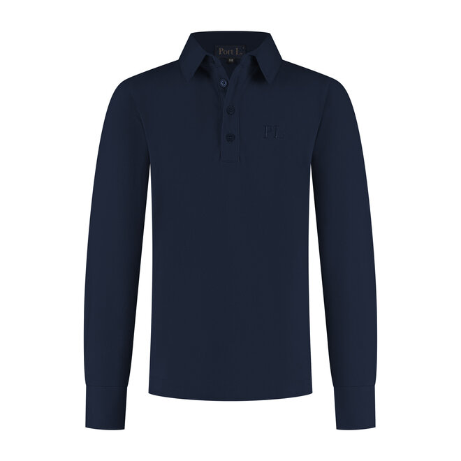 Poloshirt Jos donkerblauw