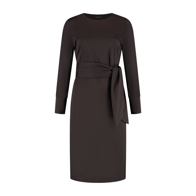 Jurk Doortje donkerbruin