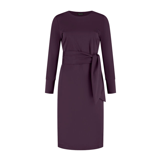 Jurk Doortje aubergine
